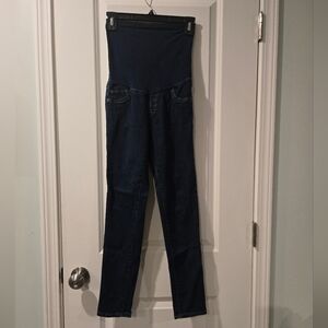 Indigo Blue Over Belly Jeans Size XS
